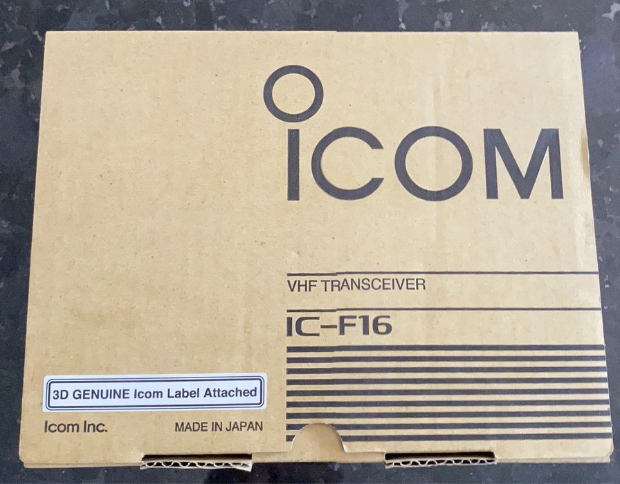 Портативная рация icom ic-f16 +зарядное устройство BC-160