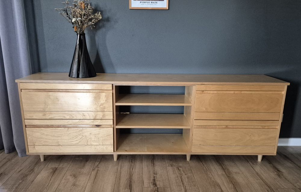 Komoda szafka drewniana sklejka