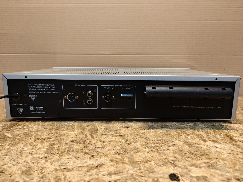 Tuner radiowy Unitra Diora AS 632, Made in Poland, PRL