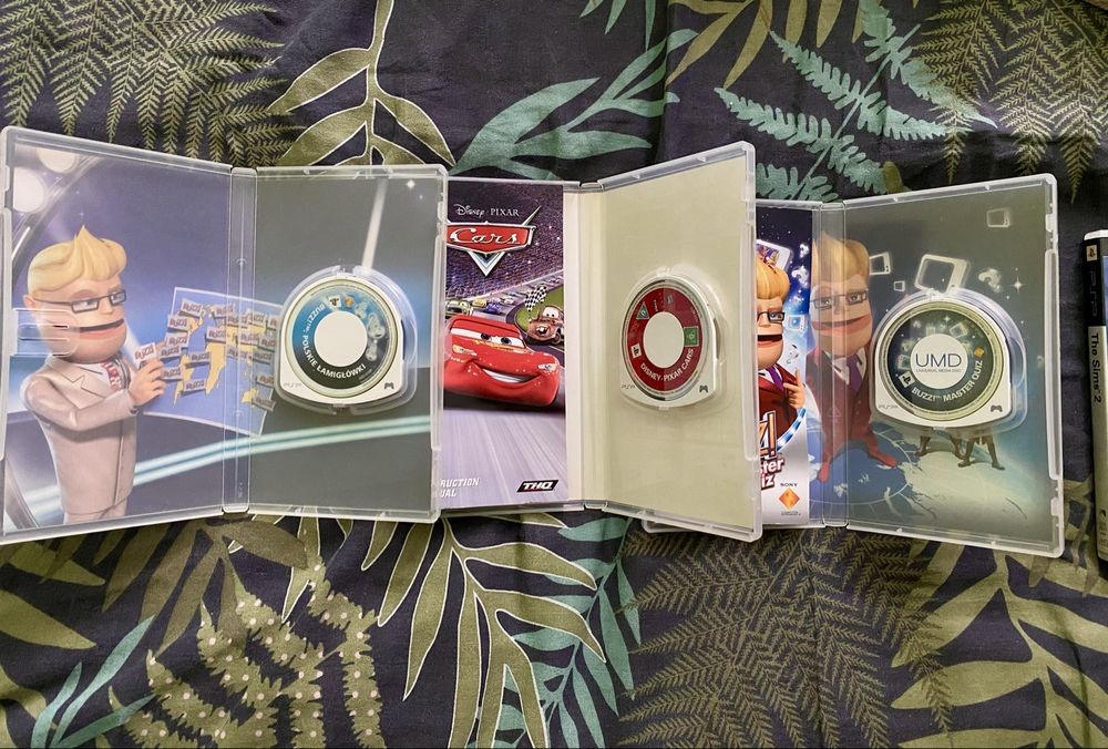 Zestaw 6 gier na konsolę PSP PlayStation Portable Odbiór Osobisty