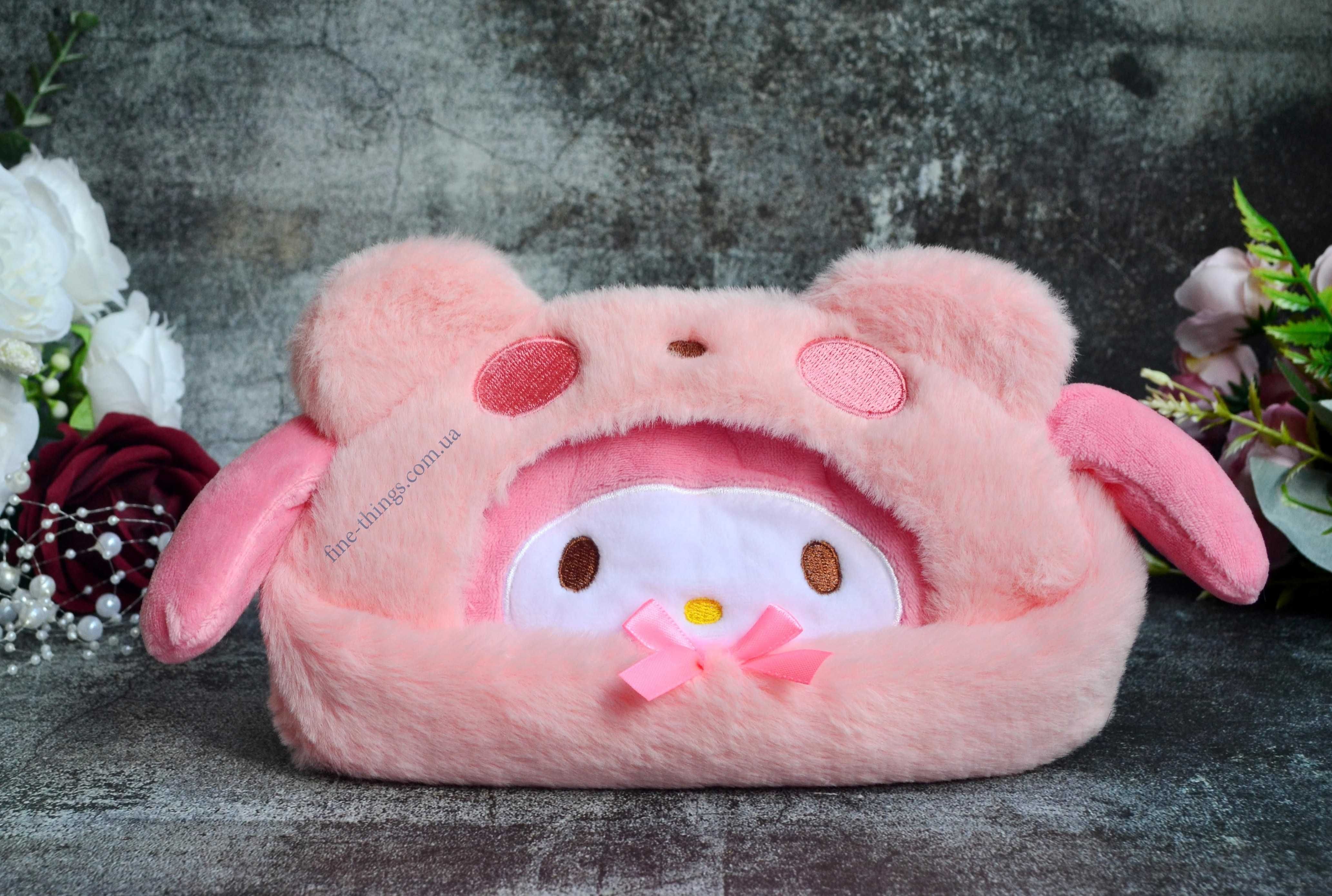 М'яка сумочка пенал кіт Пушин плюшевый котик Pusheen cat