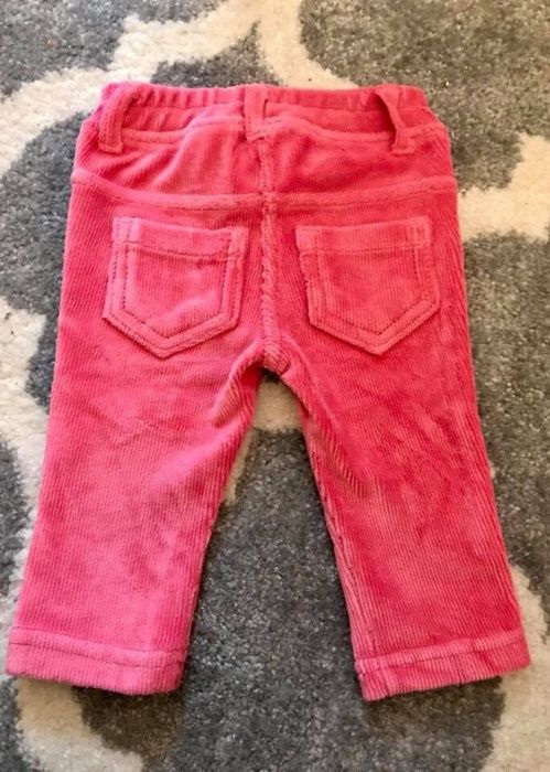 Spodnie sztruksowe Benetton Baby 62