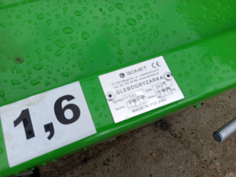 Glebogryzarka Bomet Grudziądz nowa transport