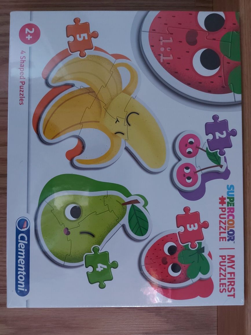 Puzzles bebe Disney Minnie / Frutas / Corpo Humano