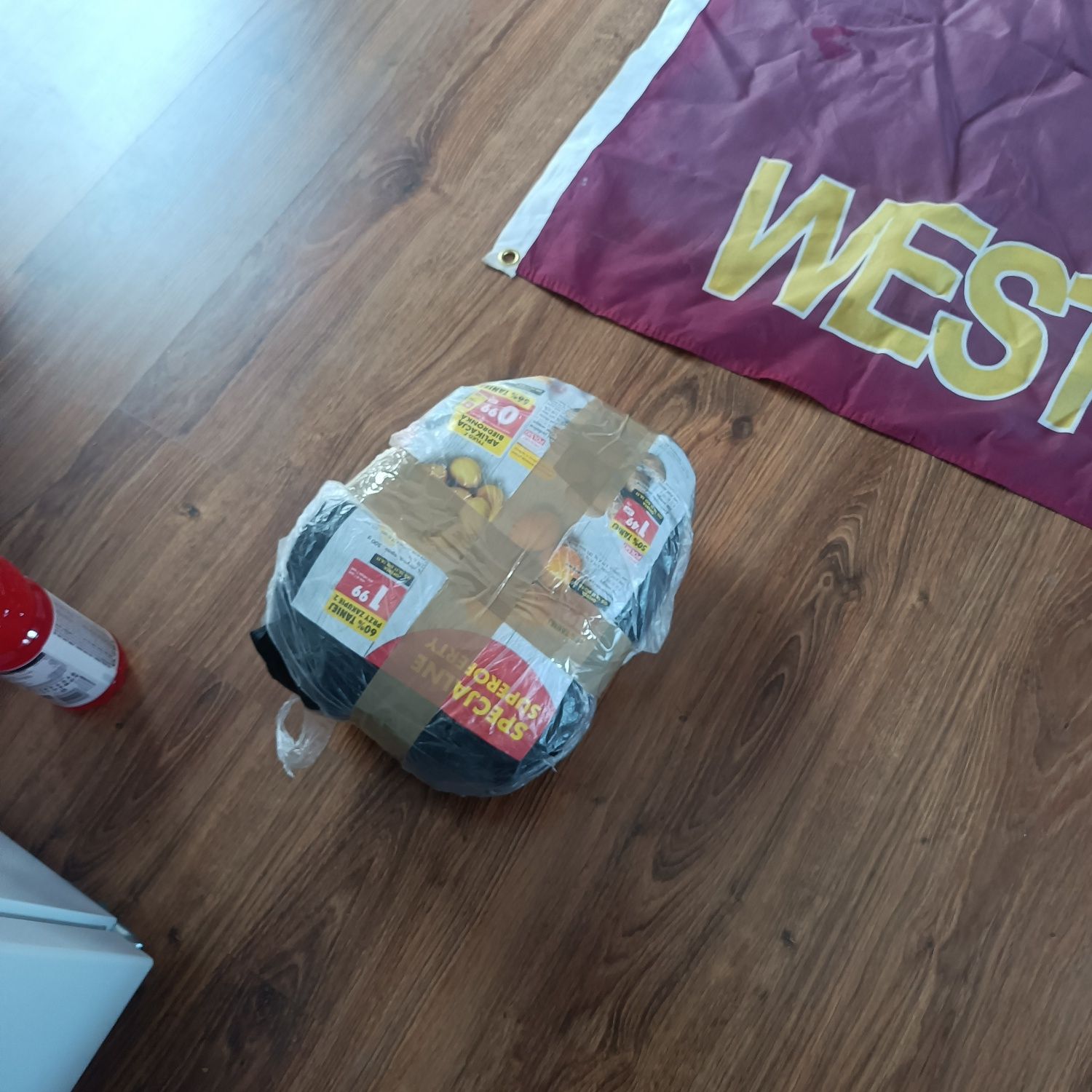 Flaga meczowa West Ham