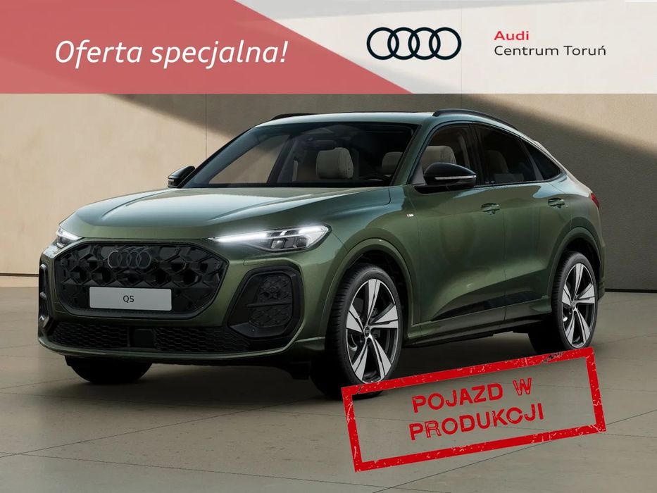 Audi Q5 Sportback TDI Quattro | Jasne wnętrze | Panorama | 2x S-line | 21" felga