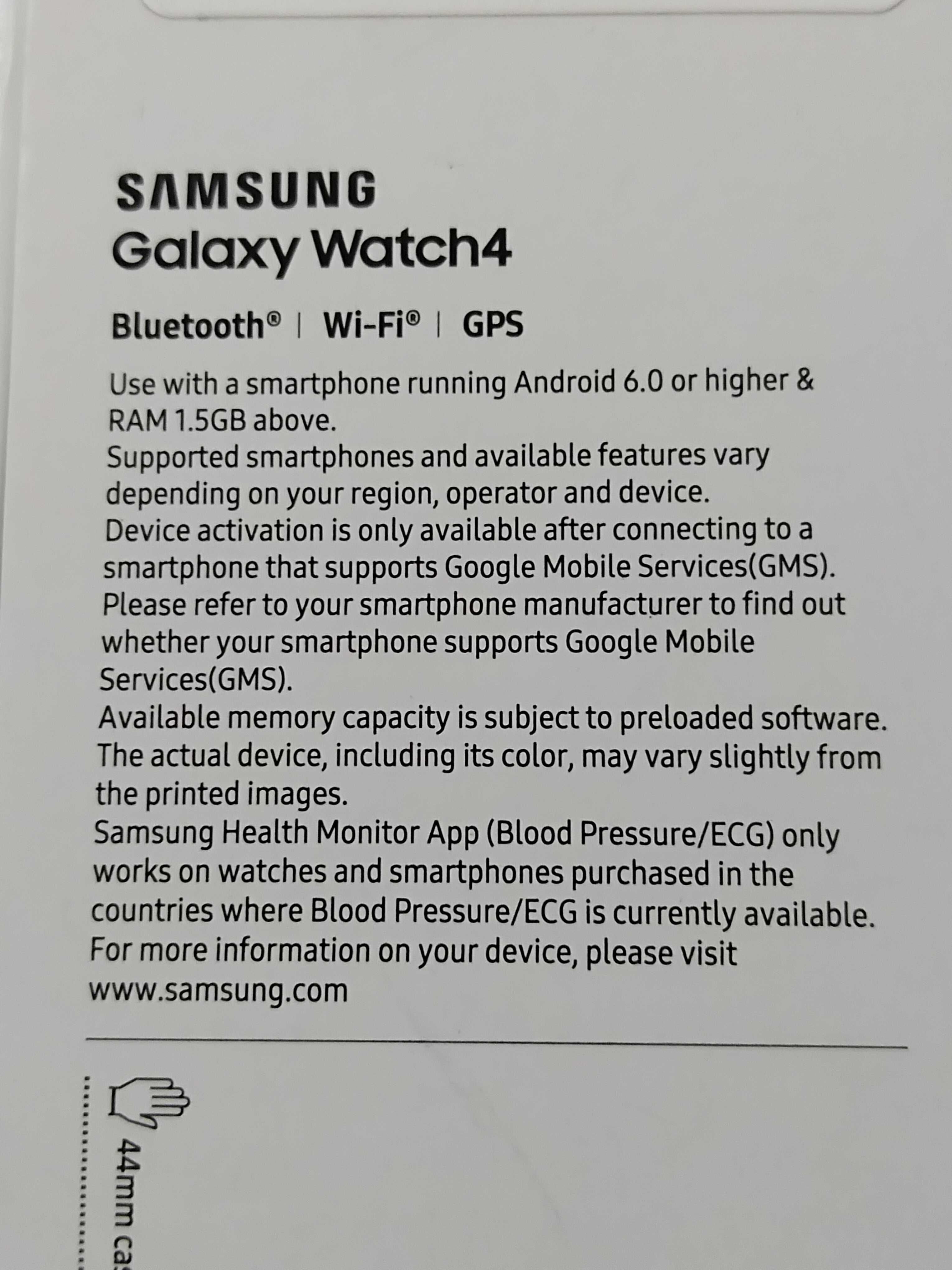 Smartwatch Samsung Galaxy Watch 4 44mm / Nowy Lombard / Cz-wa
