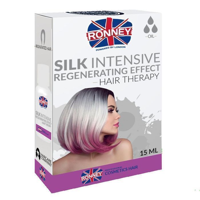 Olejek Do Włosów Ronney Silk Intensive Regenerujący Efekt 15ml
