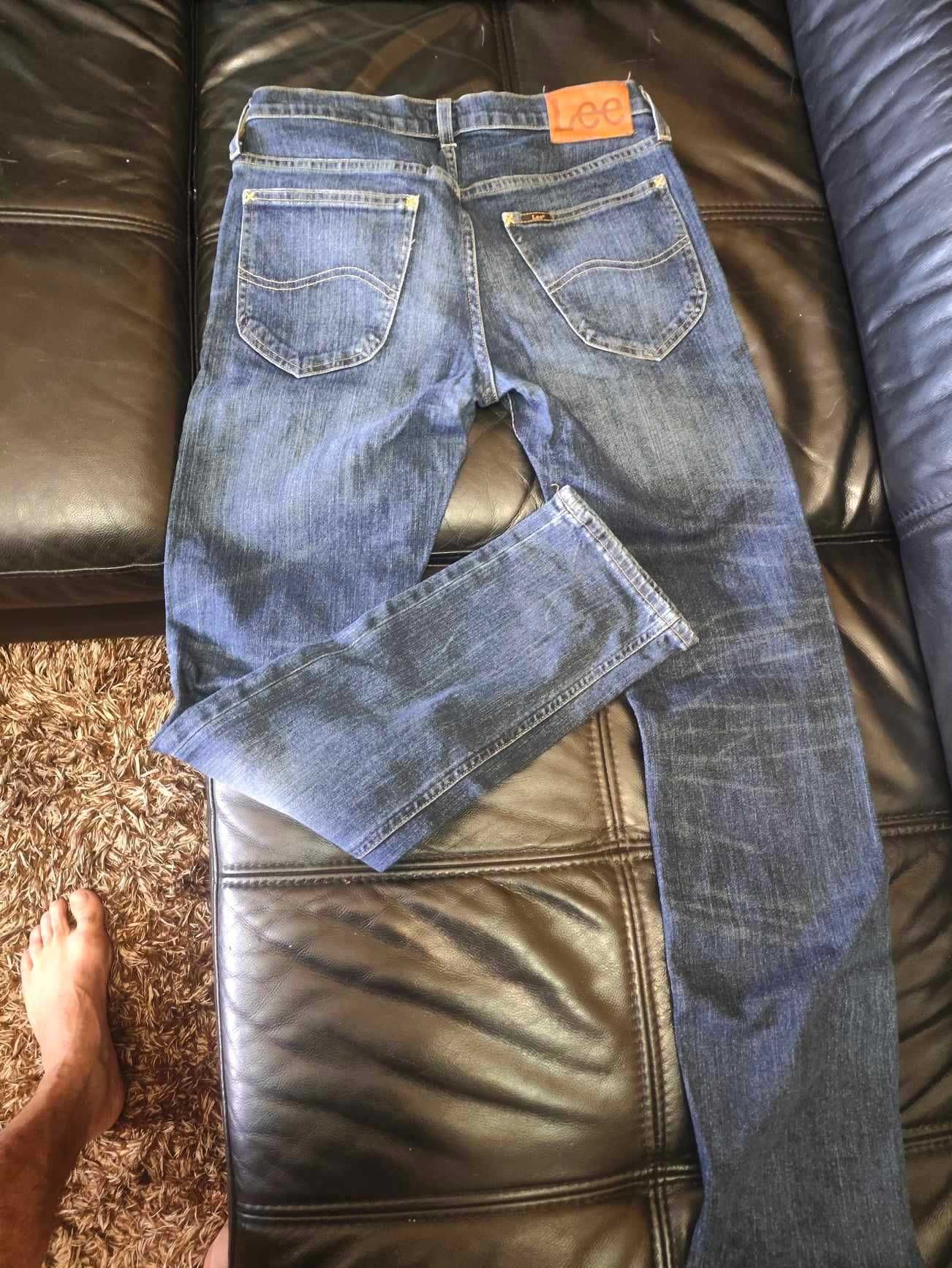 calça ganga elastica da  LEE  como novas W30 L32