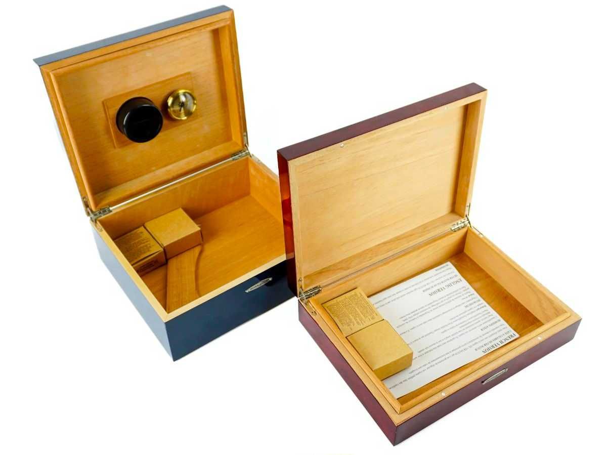 Caixas para Charutos, marcadas Silver Match