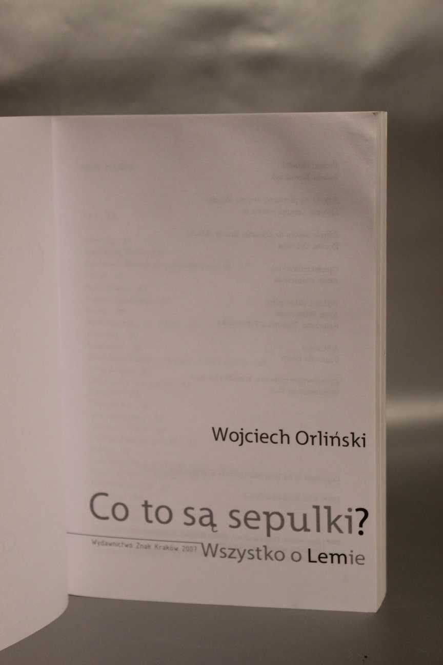 Co to są sepulki? Wszystko o Lemie | Wojciech Orliński | Stanisław Lem
