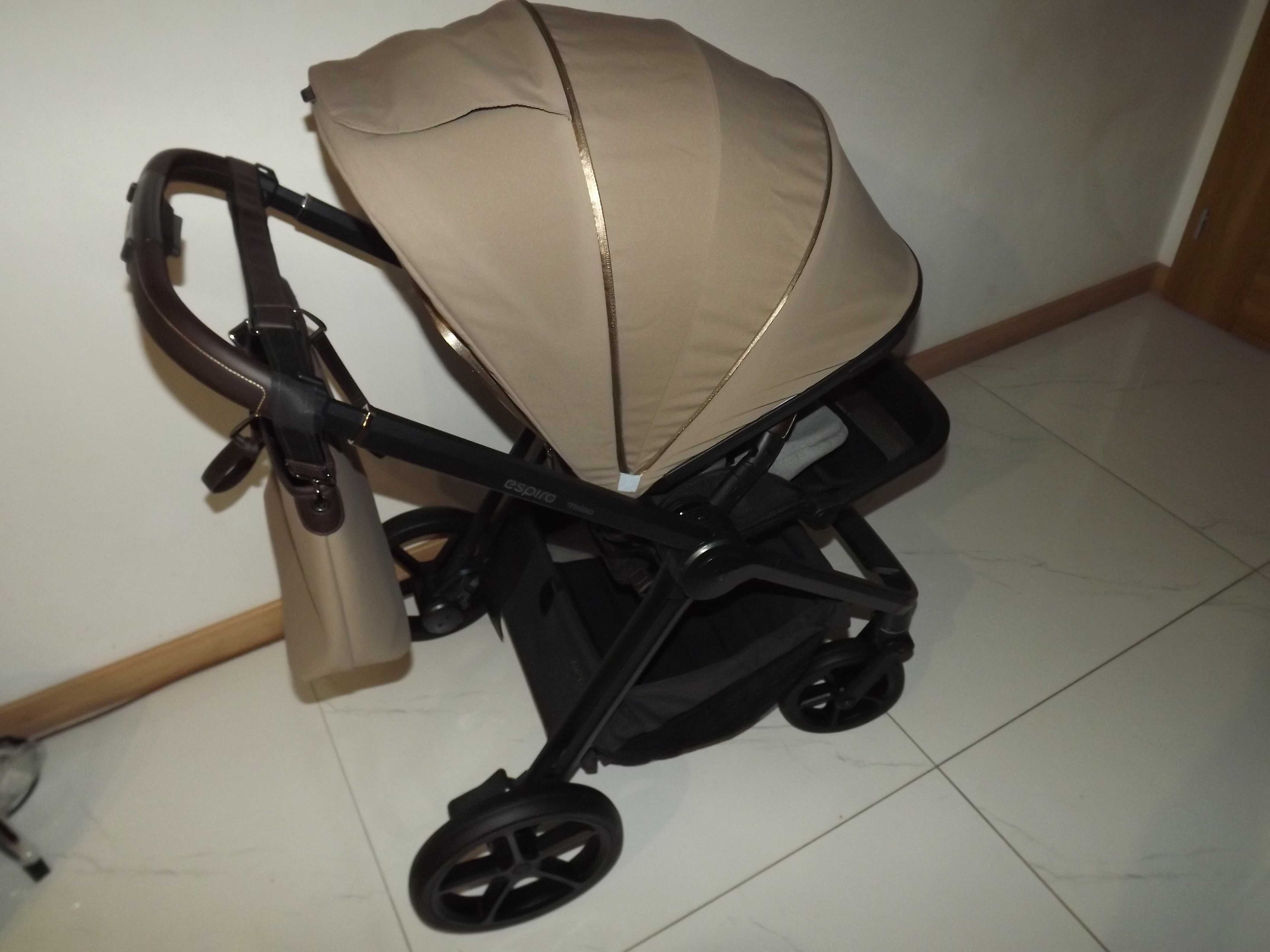 Espiro miloo 3w1 Beige Luster baza obrotowa Cybex fotelik cybex z