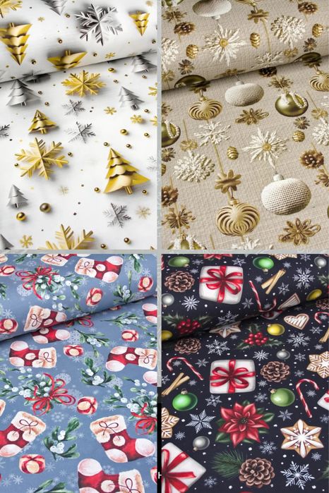 Новорічна скатертина, серветки, ранери, підтврільники, подарунок