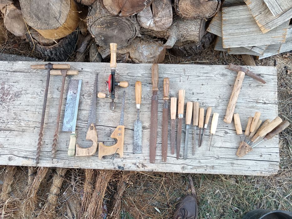 Utensílios Antigos de Carpintaria