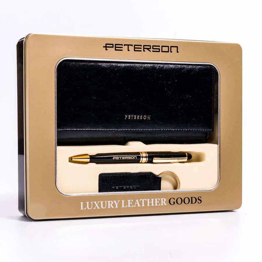 Peterson zestaw portfel+długopis
