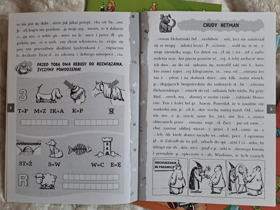 Wesołe dyktanda kl. II, V i VI + Byskawiczny kurs ortografii polskiej