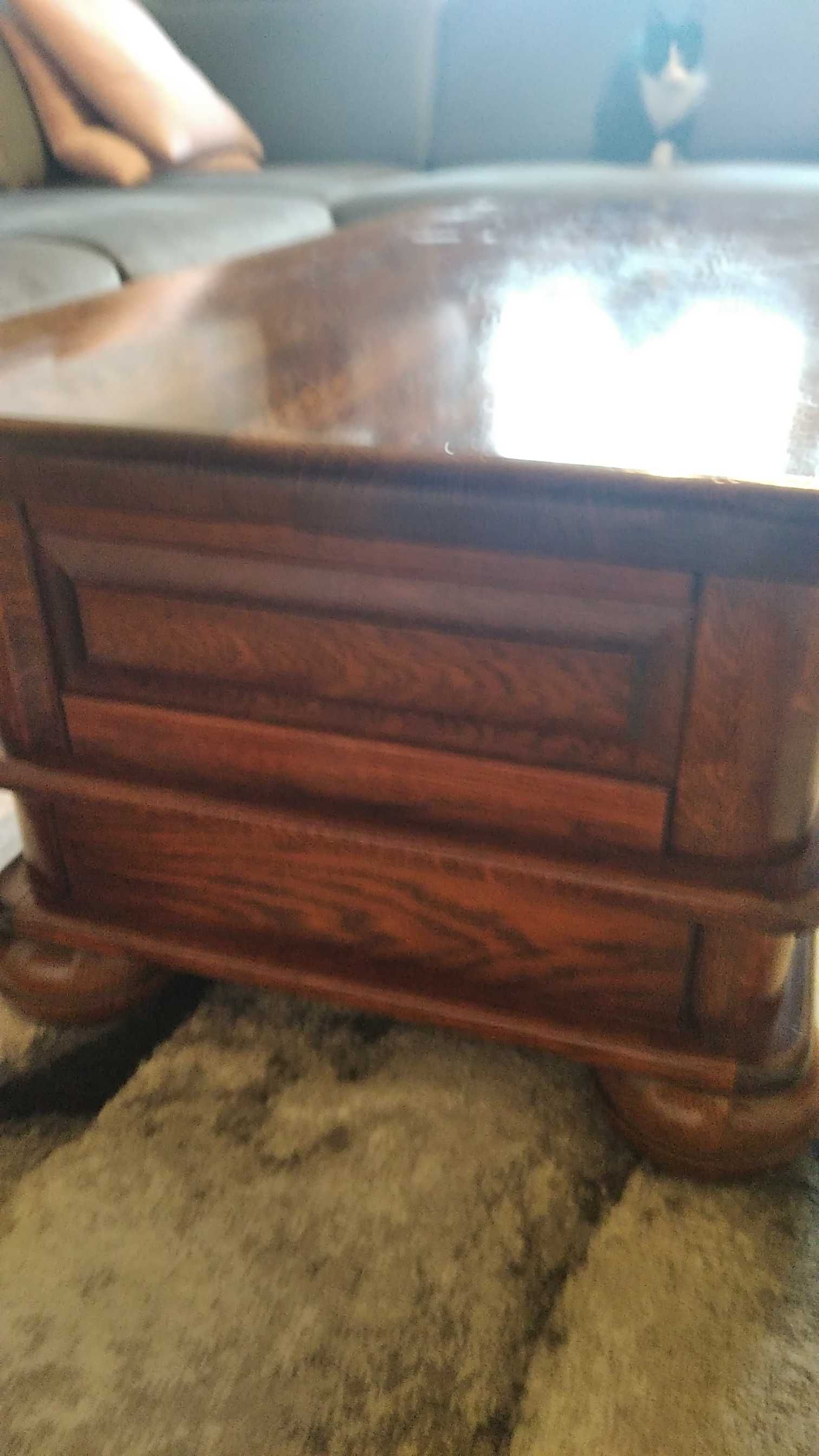 Ława stolik drewniana do salonu kawowa