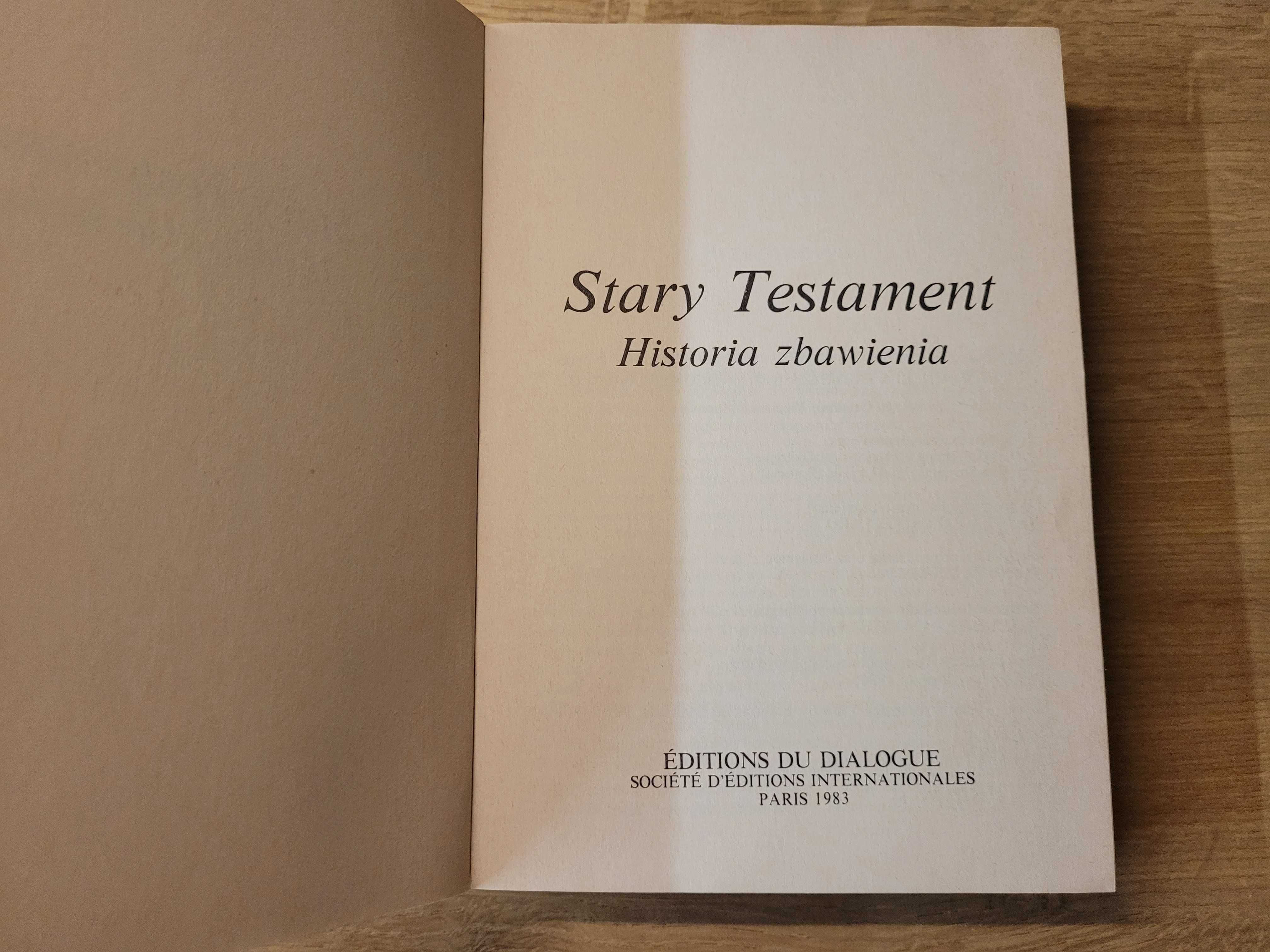 STARY TESTAMENT Historia zbawienia