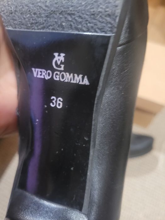 Шкіряні ботинки демі, 36 розмір, 23.5 см