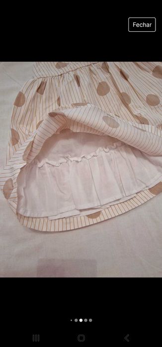 Vestido chicco 18m
