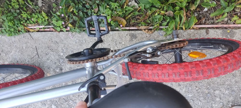 BTWIN bicicleta BMX 16" WIPE 500 5-7 anos