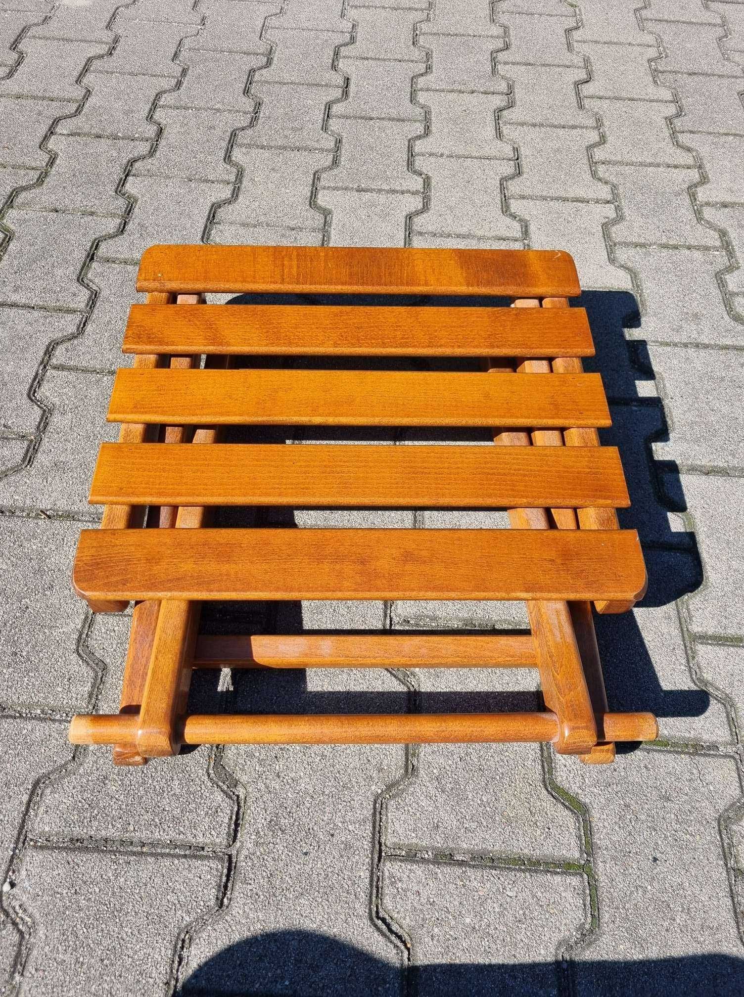 składane krzesełko drewno