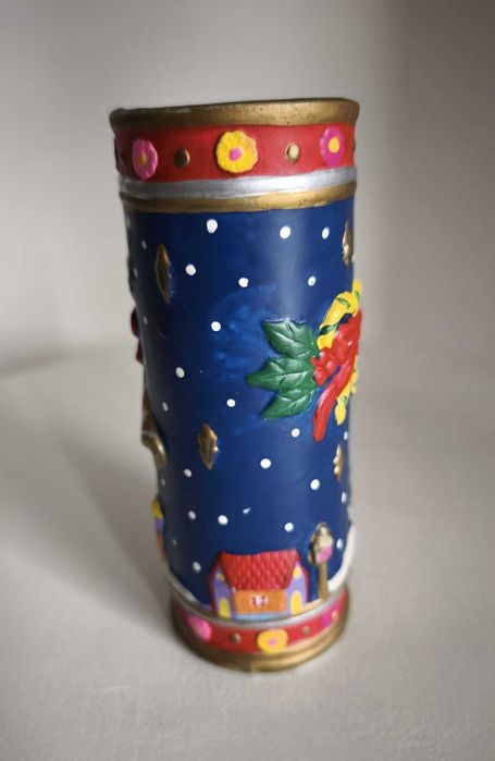 Jarra de Natal em Louça