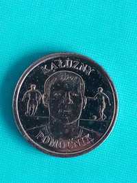 Moneta Pzpn 2002r Kałużny