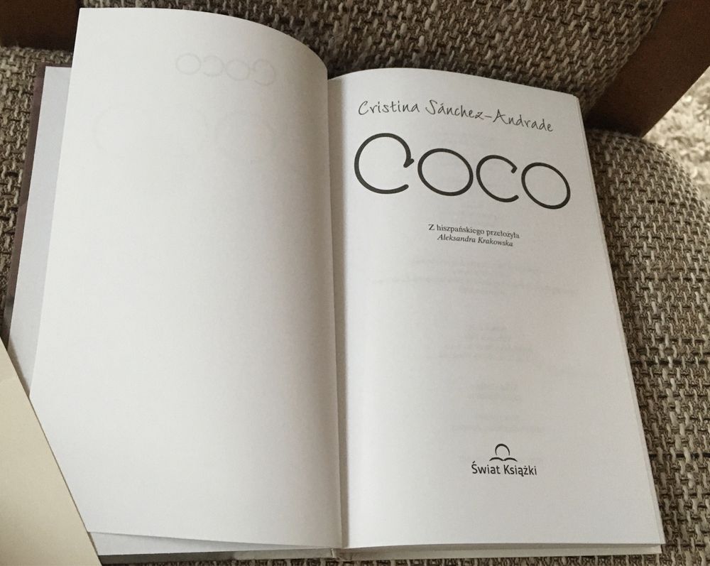 Książka, powieść, biografia: Cristina Sanchez - Andrade „Coco”