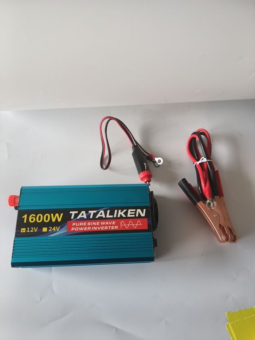 Przetwornica 12v 230 v 1600 w czysty sinus