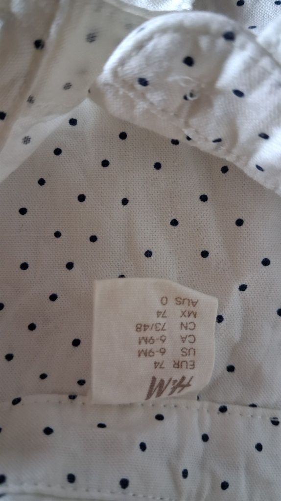 Koszula stan bardzo dobry rozmiar 74