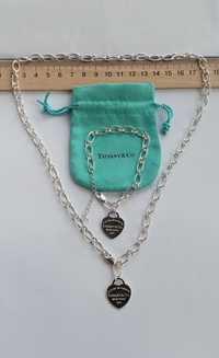 Серебряные колье с браслетом Тиффани - Tiffany & Co