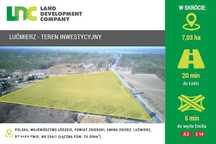 Teren Inwestycyjny w MPZP 7,03 ha!