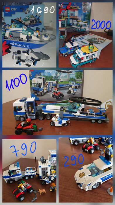 Lego city police поліція набори
