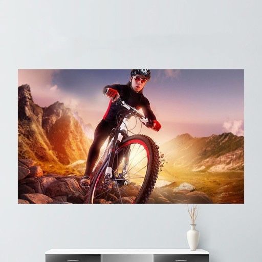 Ekran projekcyjny 120-calowy materiałowy