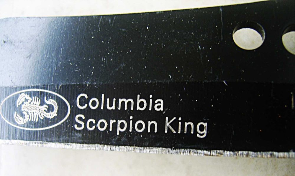 Bardzo Ostry Nóż Wojskowy z Dzungli w Columbii Król Skorpion nr 804