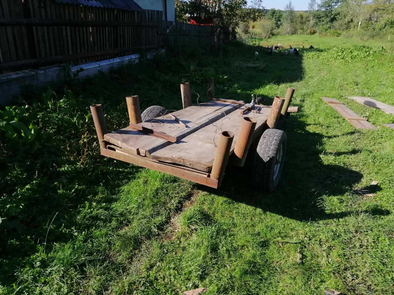 Причіп до мінітрактора