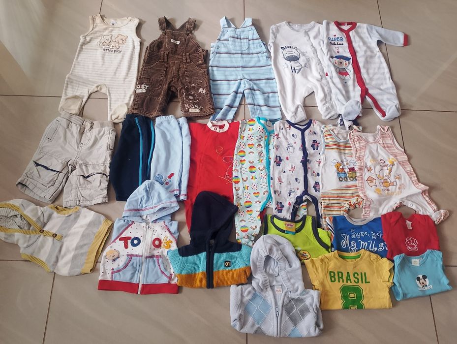 Paka ubrań chłopięcych r.62