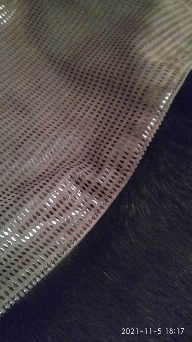 Куртка, плащ, пончо, лазерная кожа, размер 46-48