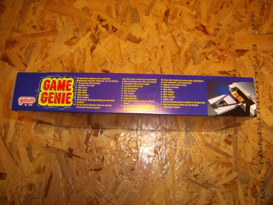 Game Genie Nintendo NES - NOVO - portes grátis