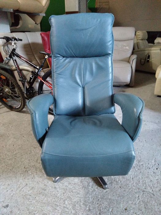 Кожаное Кресло Реклайнер Шкіряне мягкая мебель Диван Доставка