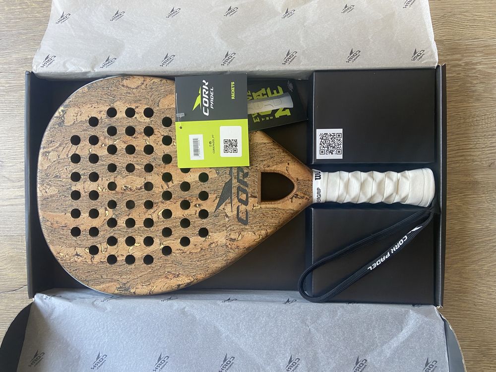 Raquete padel Cork Supreme Hybrid II