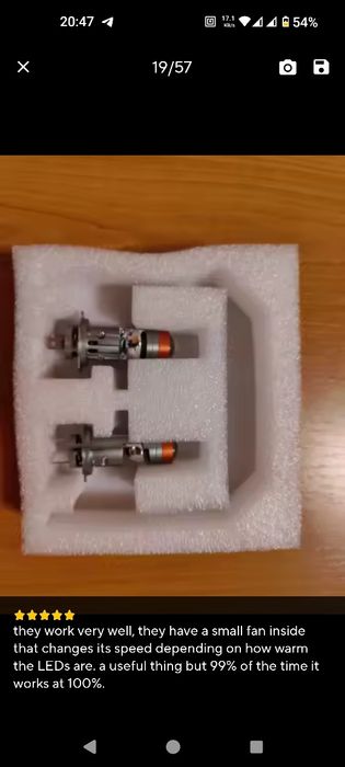 Міні лінза LED. Світлодіодні Міні лінзи H7 12-24V 110W 30000Lm Біле св