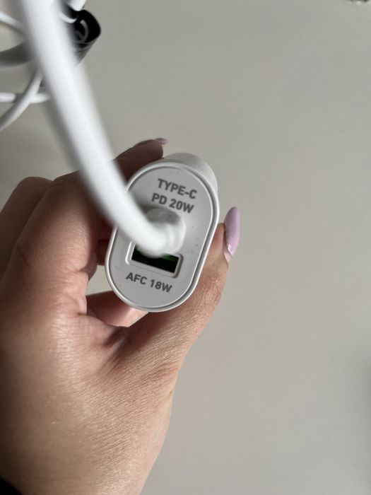 Ładowarka sieciowa sbs typ c 20w biała TETRPD20W z kablem USB-C