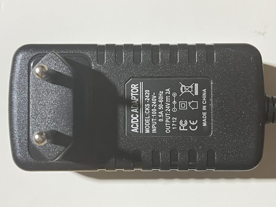 Блок живлення 24в, 1А / Power Adaptor 24v, 1A