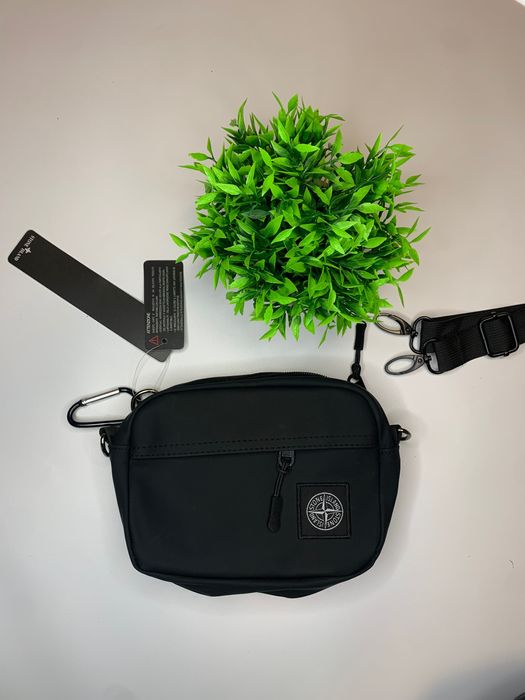 Сумка через плече стой айленд.
Стон ісланд/чорна барсетка стон ісланд