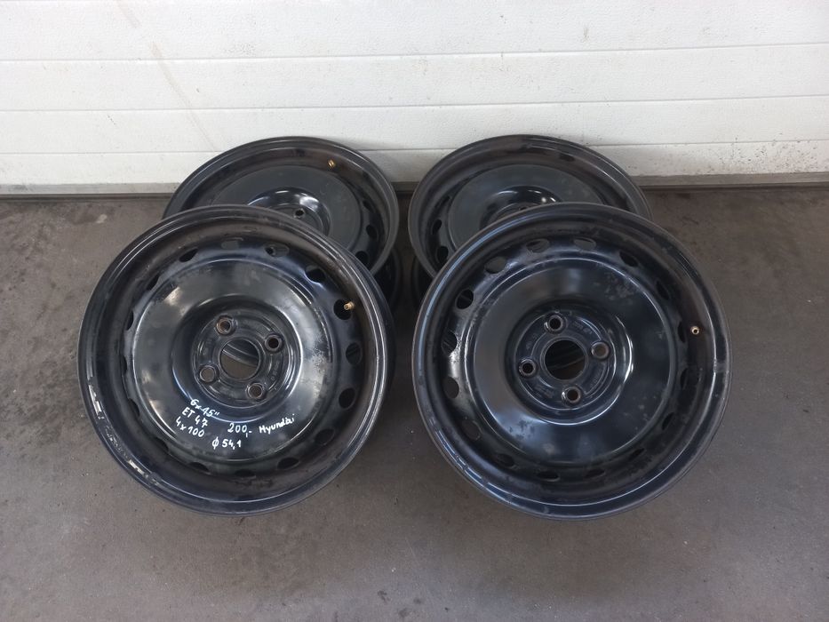 Felgi stalowe 15" 4x100 Hyundai