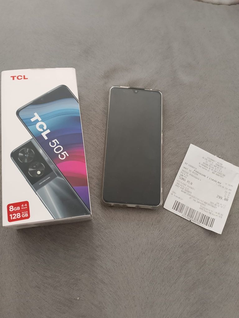 TCL 505 z paragonem