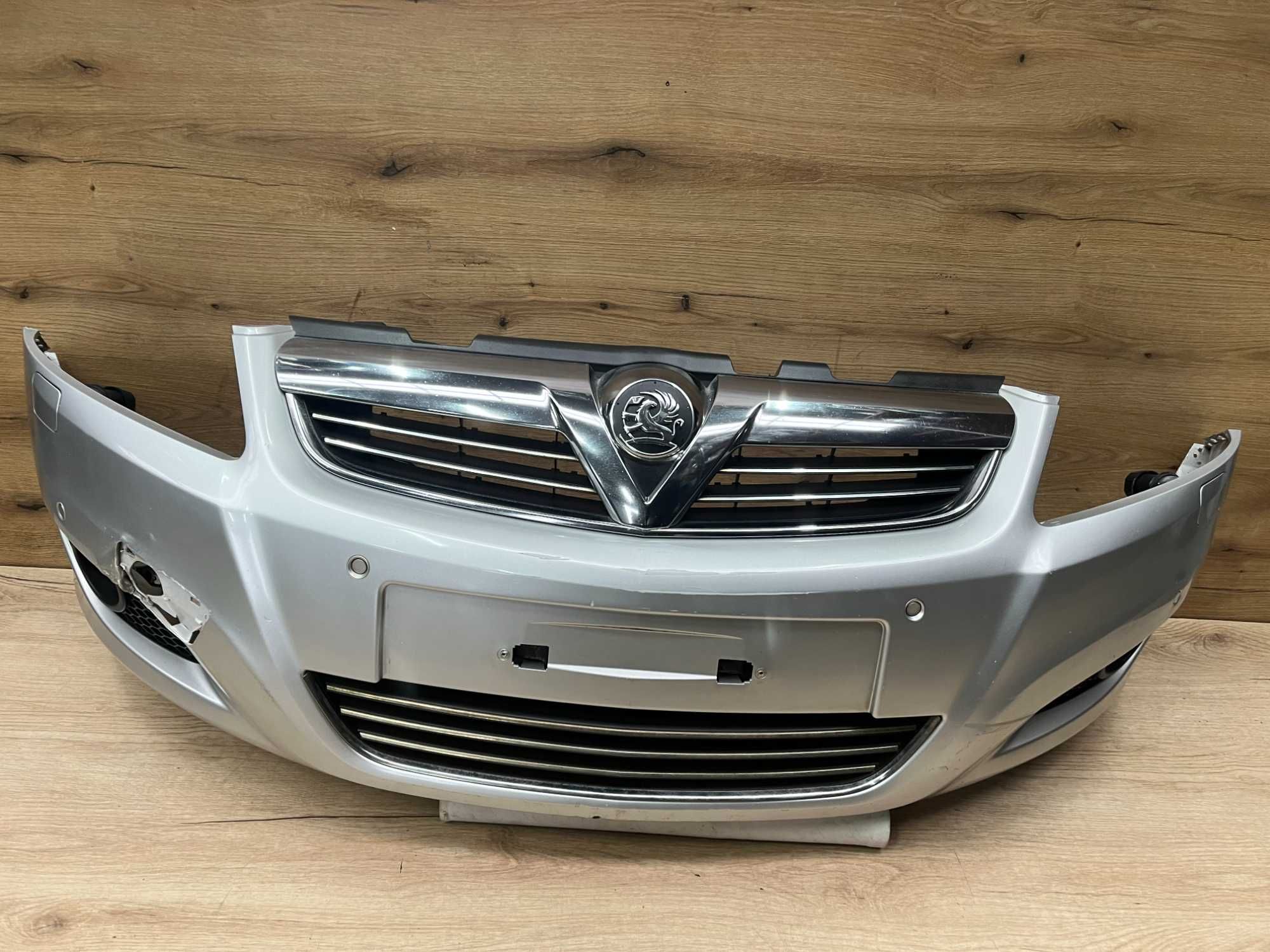 Zderzak przedni Opel Zafira B Lift 4x pdc spryski kolor z157