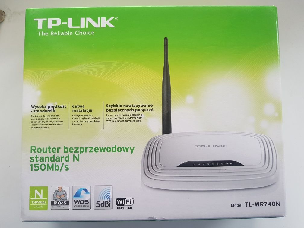 WiFi роутер TPLink TL-WR740ND маршрутизатор